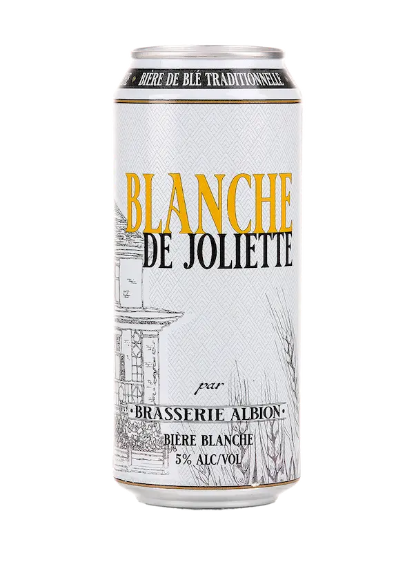 Blanche de Joliette, une bière de blé traditionnelle par Brasserie Albion